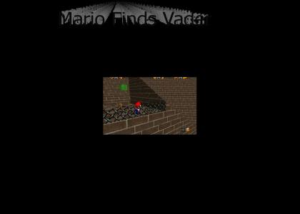 Mario teleports to... The Vader YTMND!