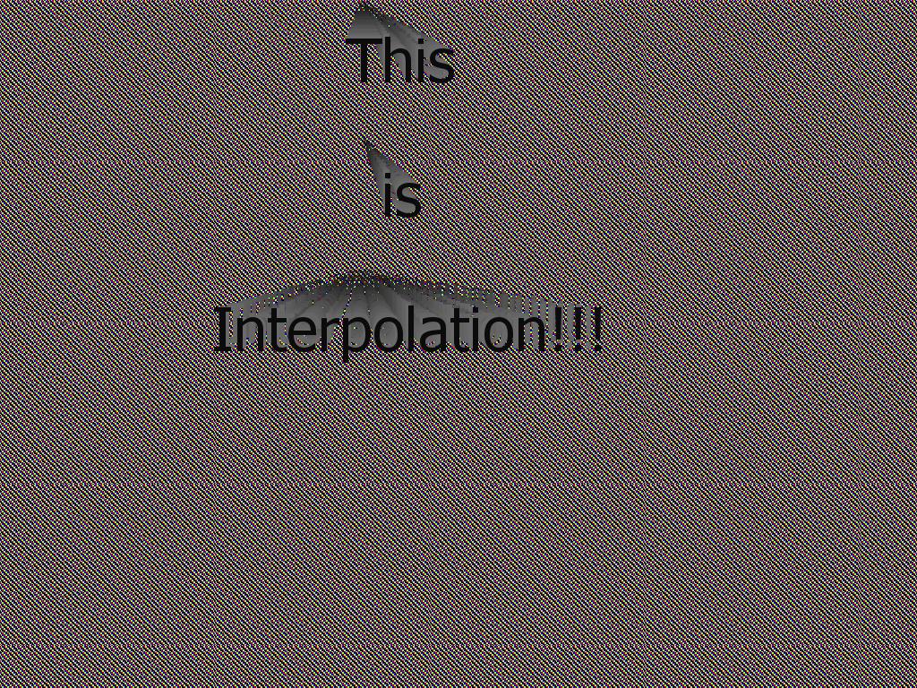 interpolate