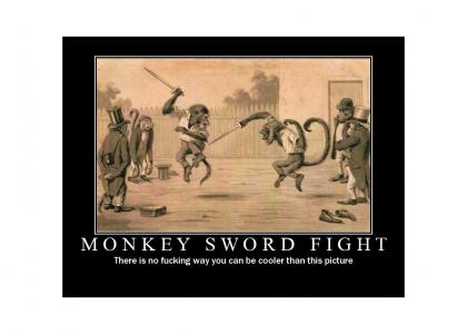 The Most Epic of all Monkey Battles EVER.
