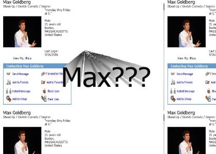 Max's Myspace