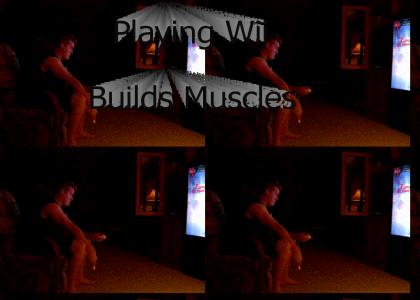 Playing the Wii Builds Muscles