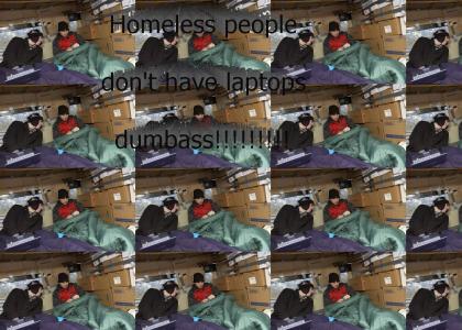 Students fail at being homeless