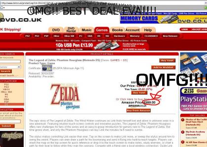 FANTASTIC Zelda Deal!!!!!