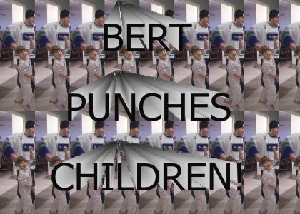 Bert punches kids