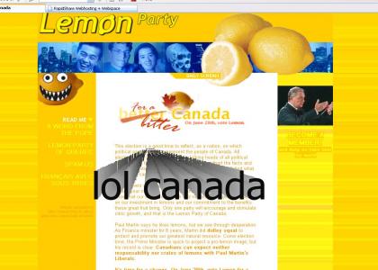 Lemon Party of Canada!