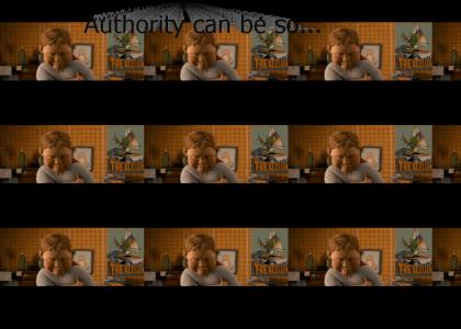 Chowder from Monster House gives his opinion on authority...(updated image)