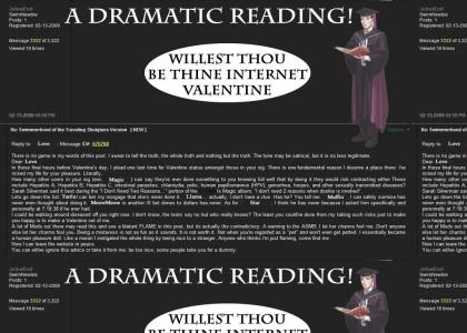 Jebus End: A Dramatic Reading