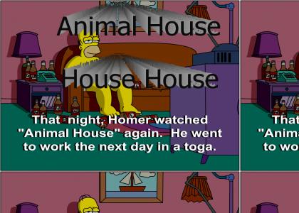 Homer Sings Animal House