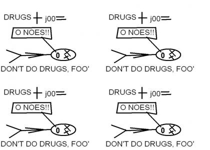 MS Paint Sez=DON'T DO DRUGS