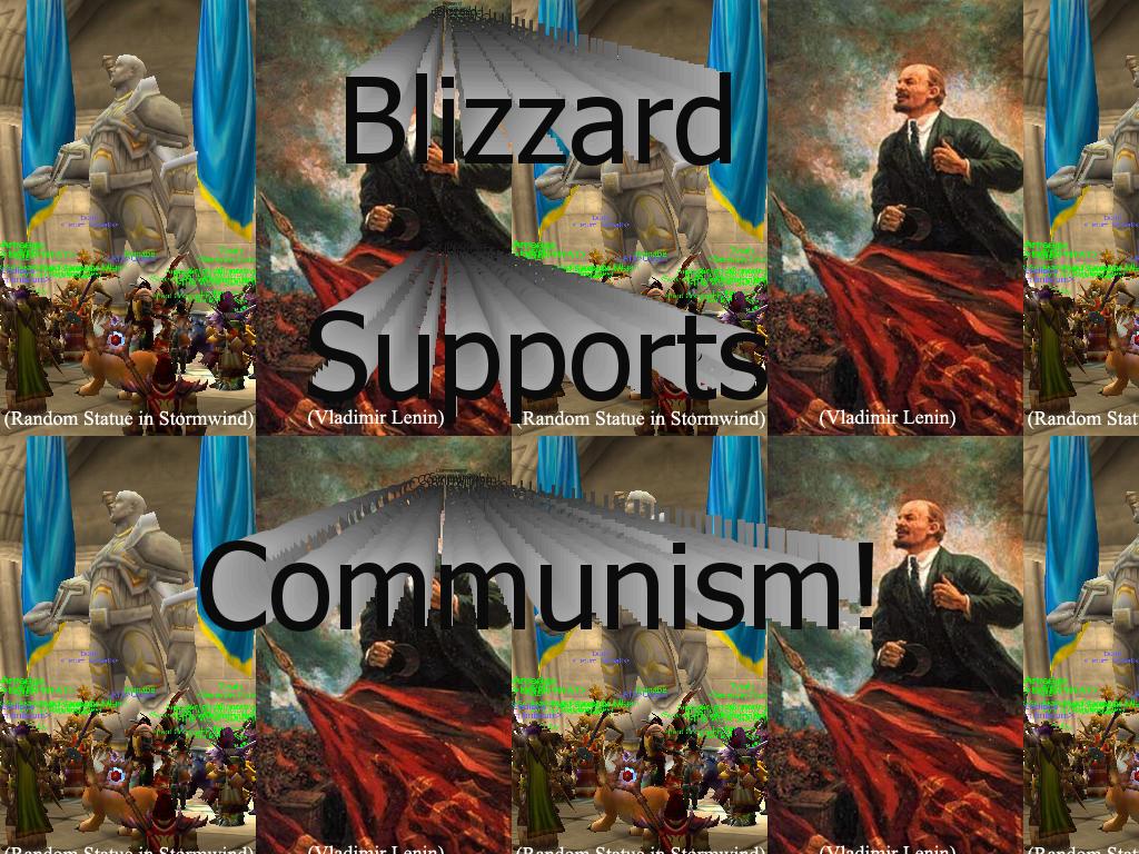 BlizzardLovesCommies