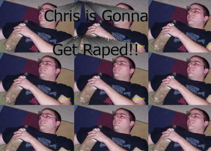 chris gon get raped