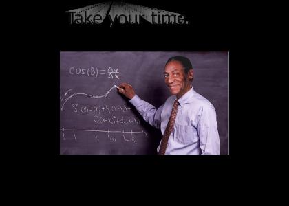 Cosby Teaches Math Class
