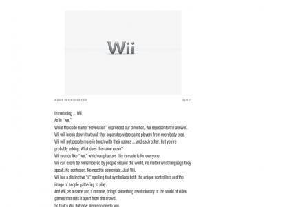 Why Nintendo Wiiiiiiiiiiiiiiiiiiiiii