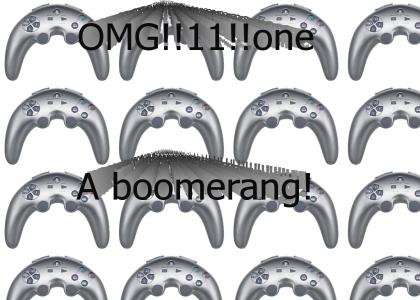 PS 3 boomerang