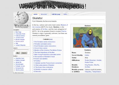 Wikipedia is ... great!