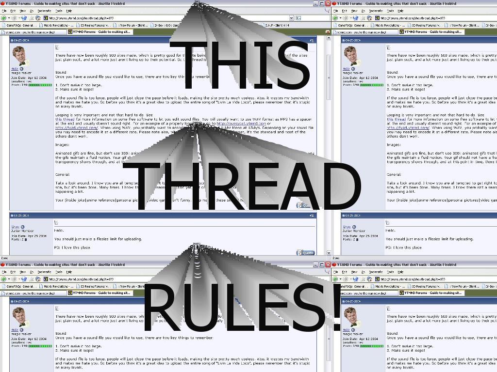 thisthreadrules