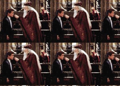 Danson learns Dumbledore is gay