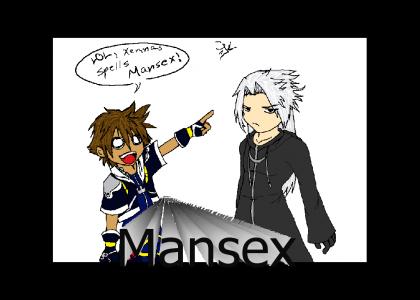 Sora Pokes Fun at Xemnas