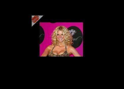 Jessica Simpson doesnt change facial expressions(update)