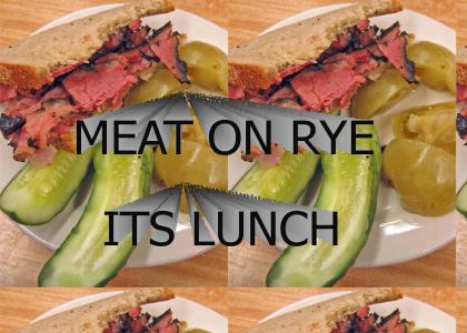 MEAT ON RYE