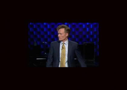 Conan plays to a tough audience