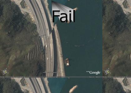 Google Earth fails at highways