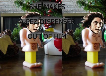 Jackie Boy the Pez Dispenser