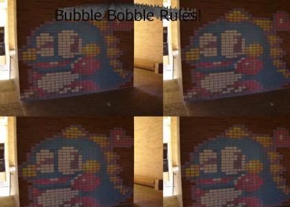 bubble bobble graffiti