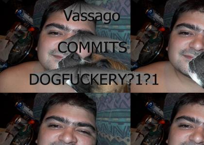 Vass and his dog
