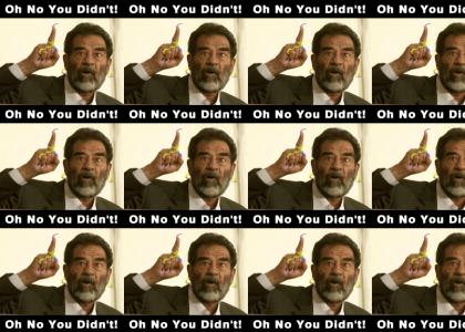 Saddam from the BLOCK