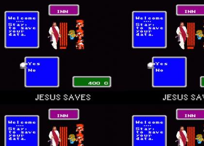 Jesus Saves on the NES!