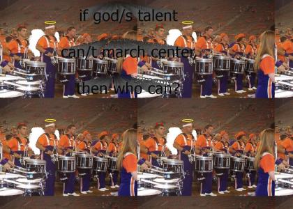 god's talent isn't good enough for the center
