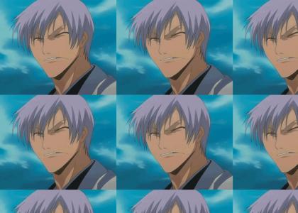 Ichimaru Gin FINALLY changes facial expressions