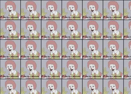 Hypnotizing Ronald McDonald