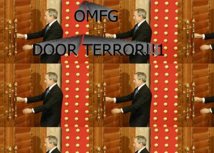 Dubya vs. door