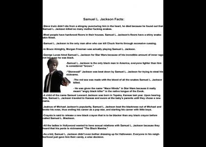 Samuel L. Jackson Facts