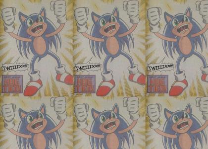 Sonic wants Twix!