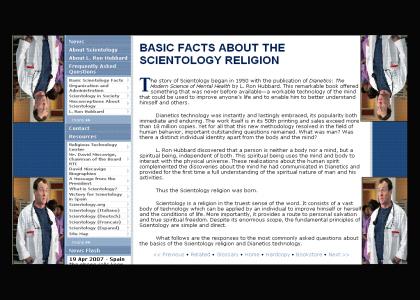 Dr. Cox addresses L. Ron Hubbard and the Scientology Faith