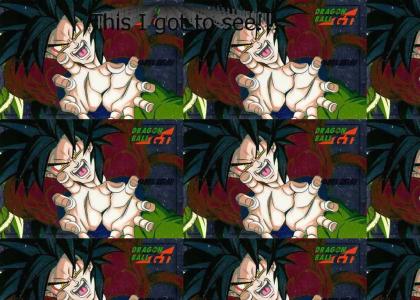 Goku needs laxative