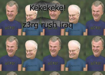Bush and Cheney are Beavis and Butthead