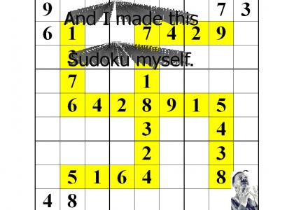 OMG, Secret Nazi SOLVABLE Sudoku!