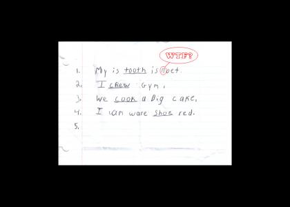 Vocabulary, Iyanna, age 9