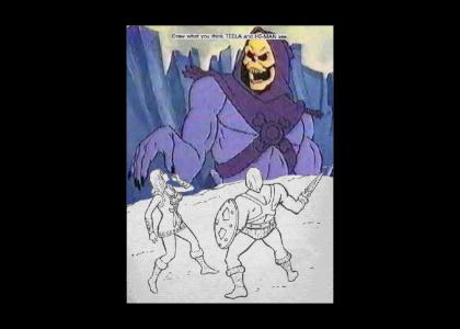 He-Man sees Skeletor in a different light!