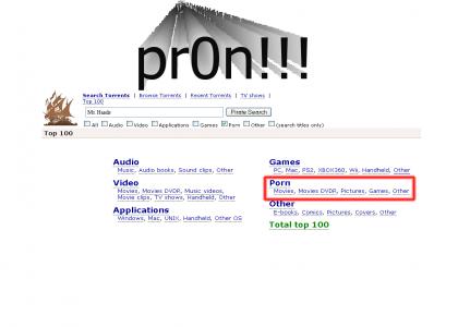 The Pirate Bay's New Category...