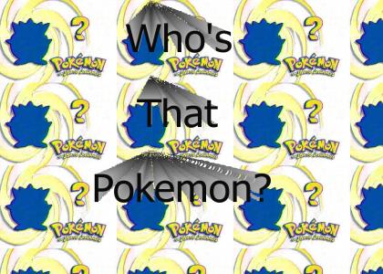 Who's That Pokemon(Cosby)