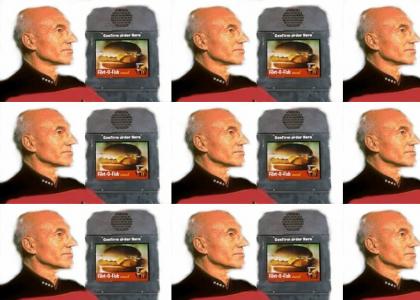 Picard goes to McDonalds