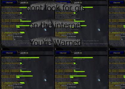 WARNING: To 11 year old kids that play Warcraft III