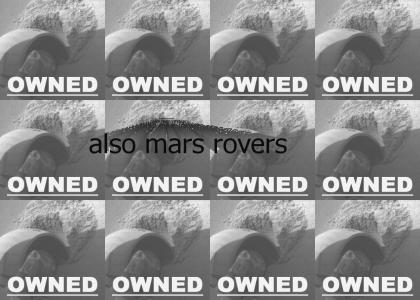 Mars rover is ridin' spinnaz