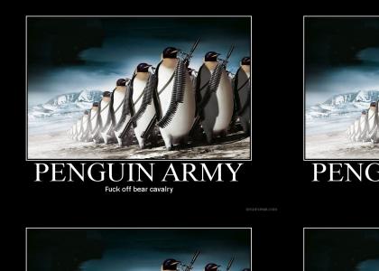 Peguin Army Marches On!