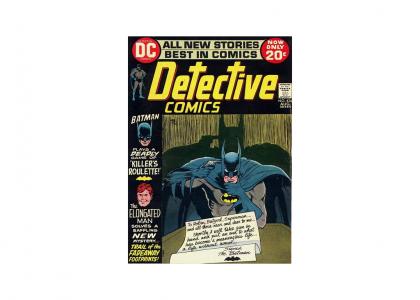 Batman Commits suicide. (real comic book cover)